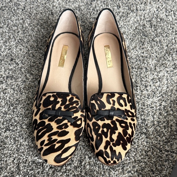 Louise et Cie Shoes - Louise et Cie calf hair leopard loafers